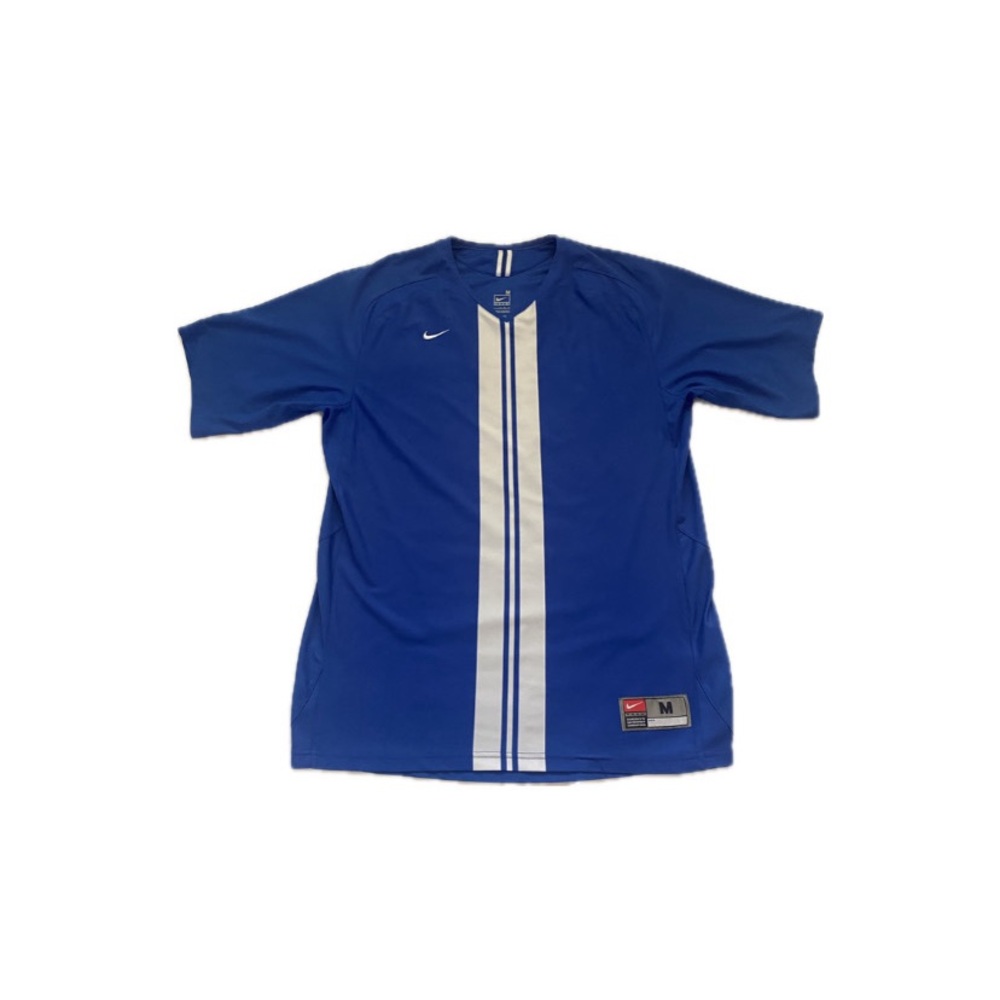 Nike blue and white jersey